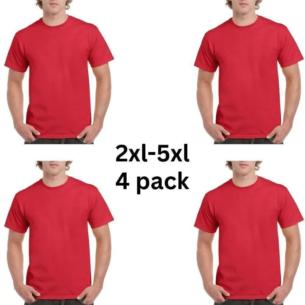 NEW 4 pack unisex/ men women shirt short sleeve 4 shirts great deal!